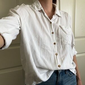 White Button-Up Shirt